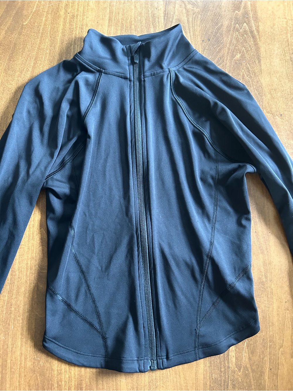 Flattering Women's Gymshark Black Full-Zip Athletic Jacket